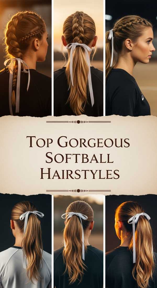 Top Gorgeous Softball Hairstyles 69e33a089efbd