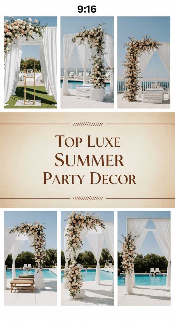 Top Luxe Summer Party Decor 69df2353f4232