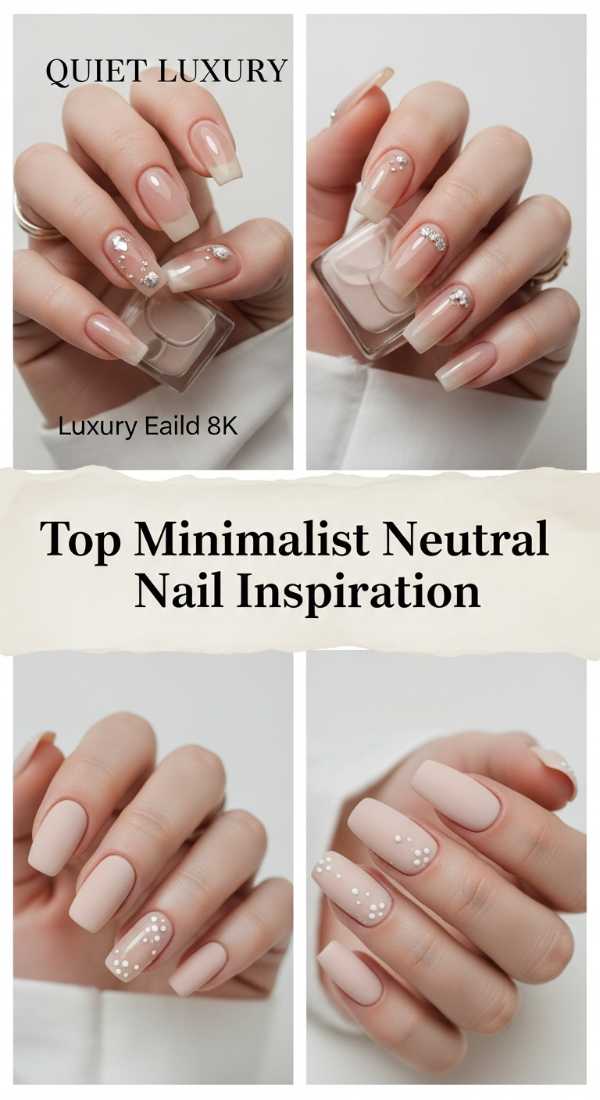 Top Minimalist Neutral Nail Inspiration 69f24951af0df