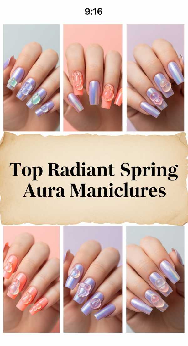 Top Radiant Spring Aura Manicures 69ee41884a789
