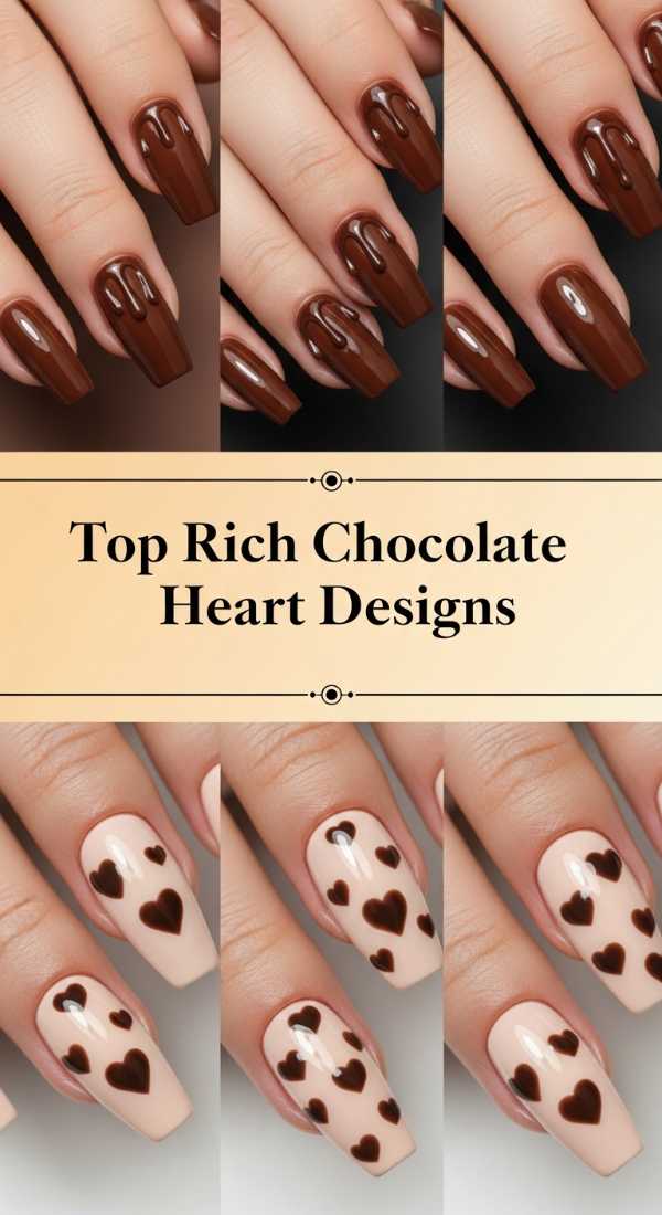 Top Rich Chocolate Heart Designs 69e273095d60d