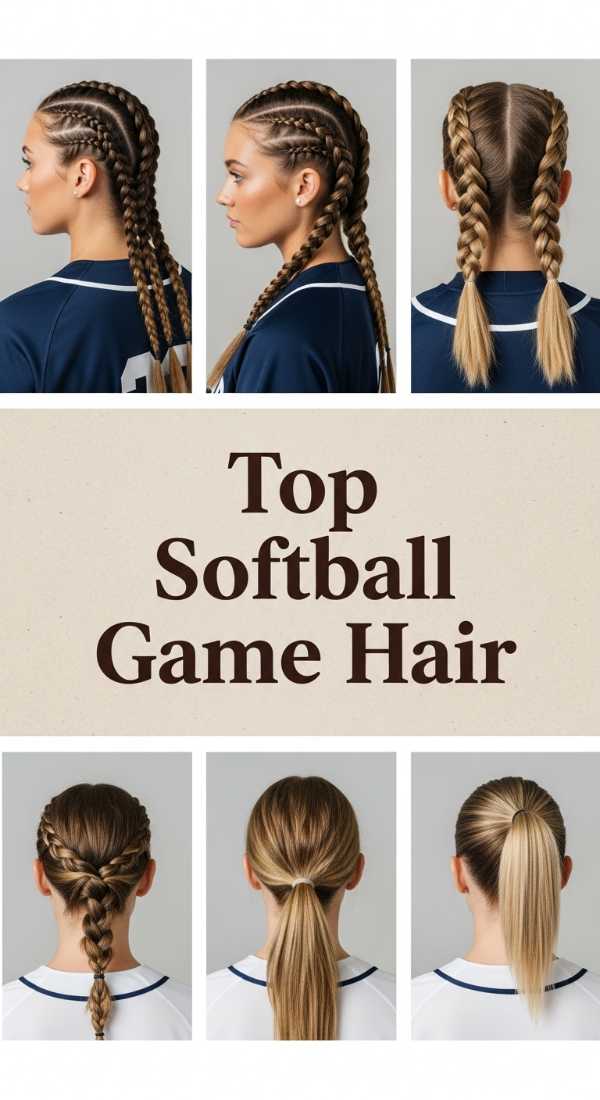 Top Softball Game Hair 69f33d9145cc4