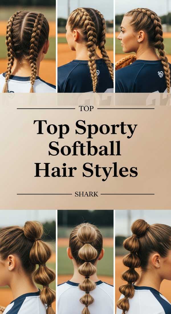 Top Sporty Softball Hair Styles 69f33ca073c66