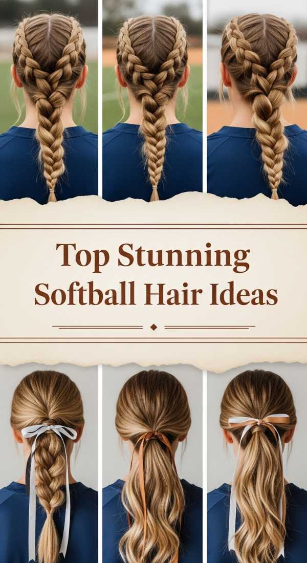 Top Stunning Softball Hair Ideas 69e9d40150b10