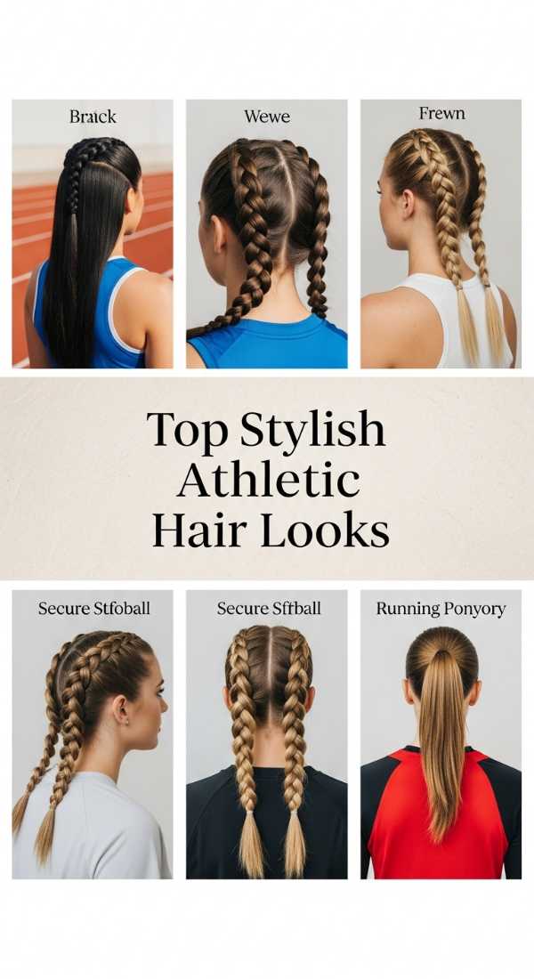 Top Stylish Athletic Hair Looks 69ee51b47d8d5