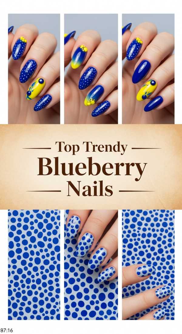 Top Trendy Blueberry Nails 69f0ca471af10