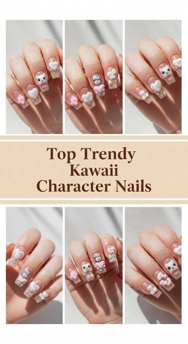 Top Trendy Kawaii Character Nails 69e4e499cbf77