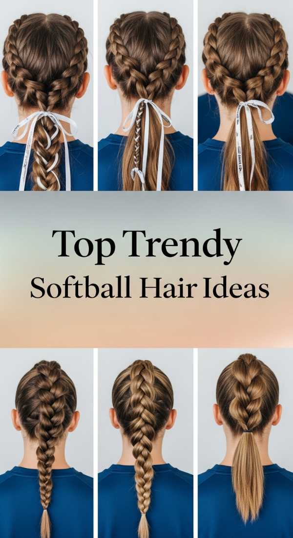 Top Trendy Softball Hair Ideas 69e9d40c190e2