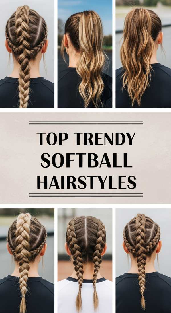 Top Trendy Softball Hairstyles 69e9ccf06376d