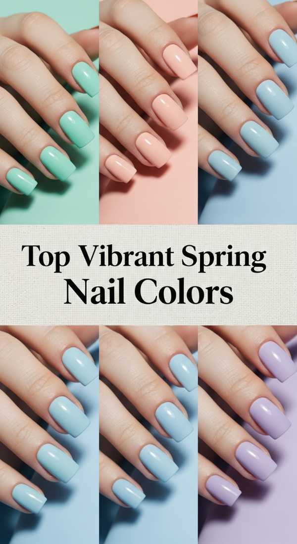Top Vibrant Spring Nail Colors