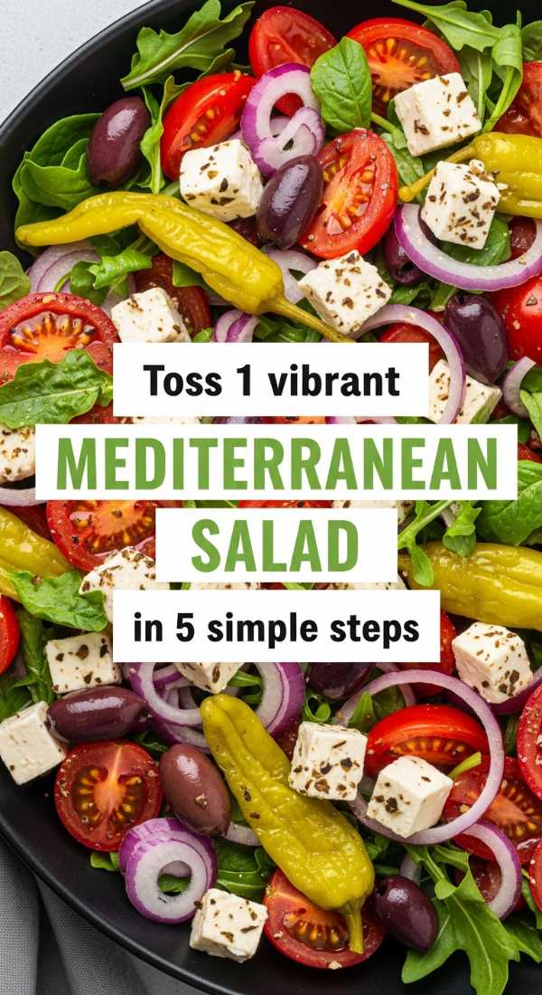 Toss 1 Vibrant Mediterranean Salad In 5 Simple Steps 69eb7fd3eaae6