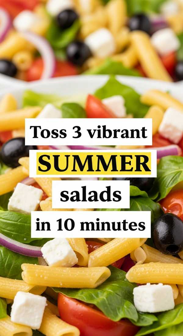 Toss 3 Vibrant Summer Salads In 10 Minutes 69e9b6d515bf1