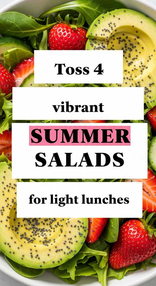 Toss 4 Vibrant Summer Salads For Light Lunches 69e9b56275667