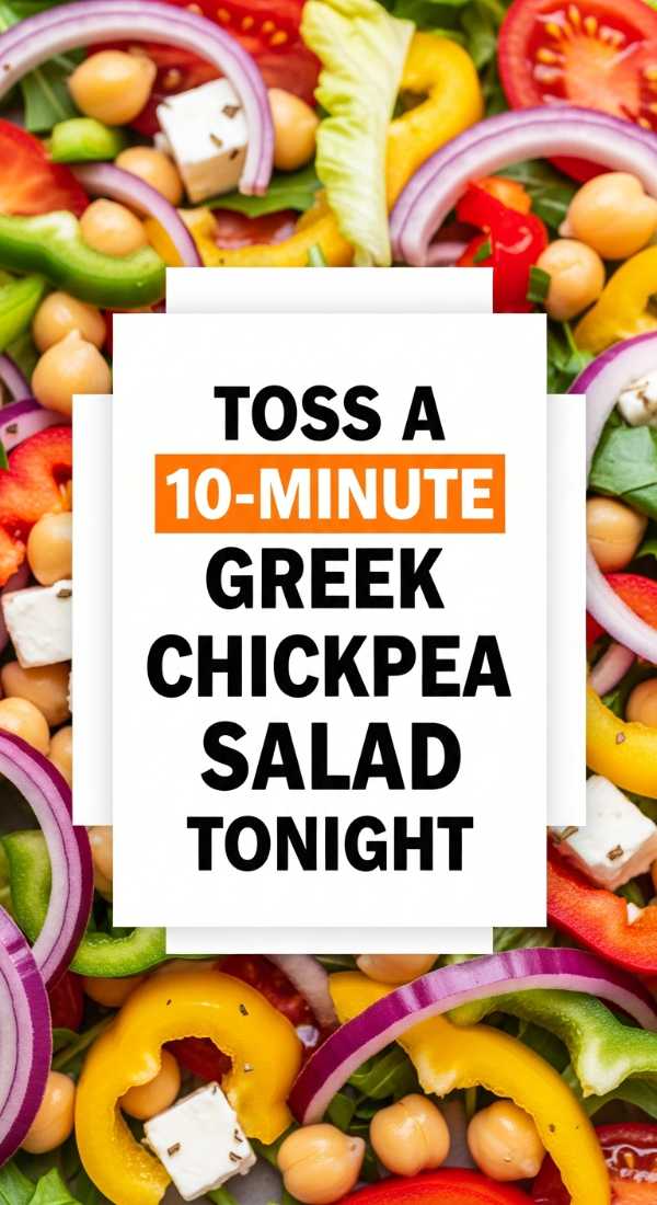 Toss A 10 Minute Greek Chickpea Salad Tonight 69e9b55dacd6f