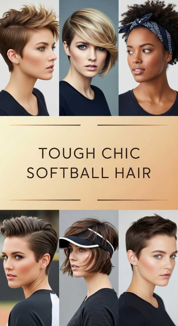 Tough Chic Softball Hair 69e5e10ca3f92