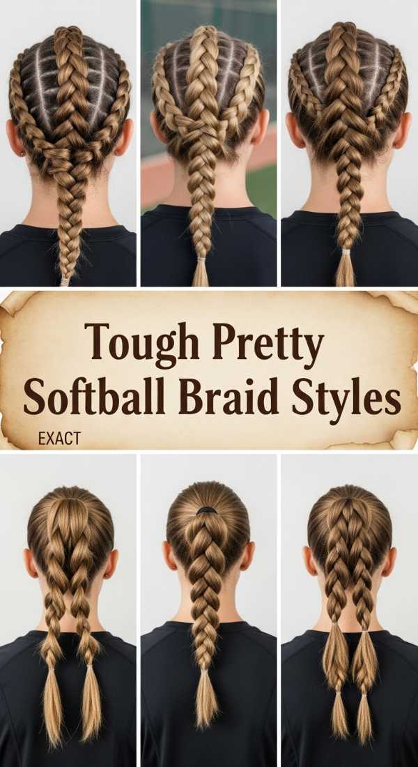 Tough Pretty Softball Braid Styles 69e5e111c4a01