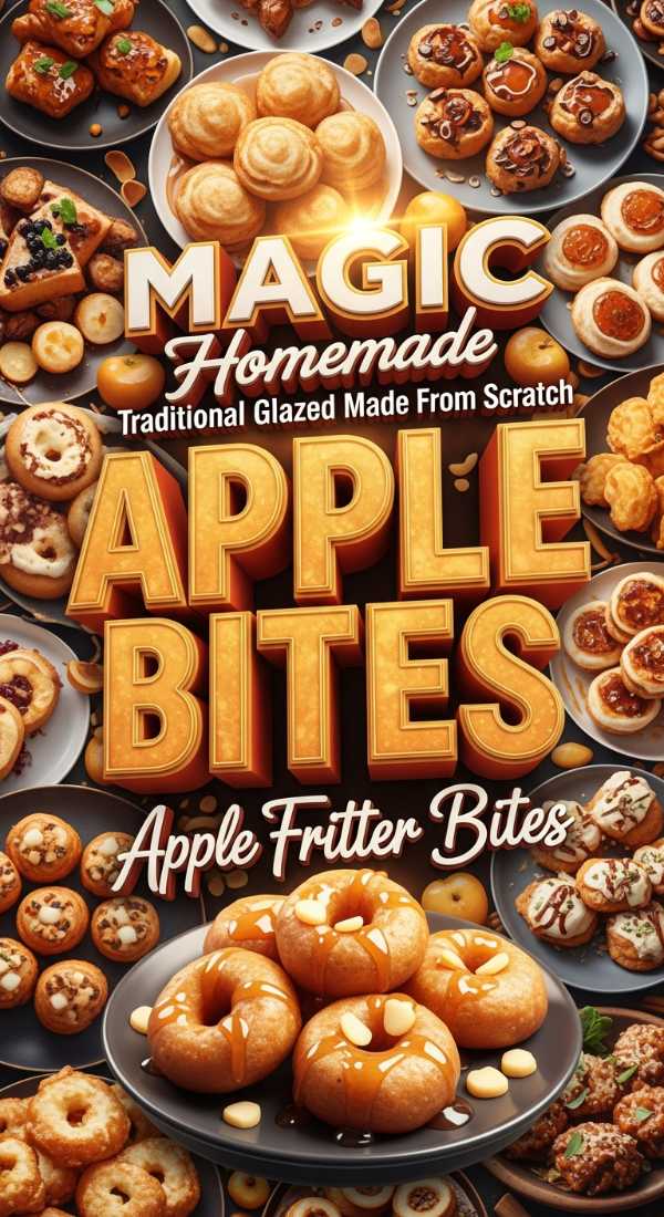 Traditional Glazed Apple Fritter Bites Made From Scratch 69e363bcda054