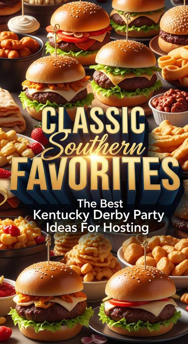 Traditional Kentucky Derby Party Food Guide