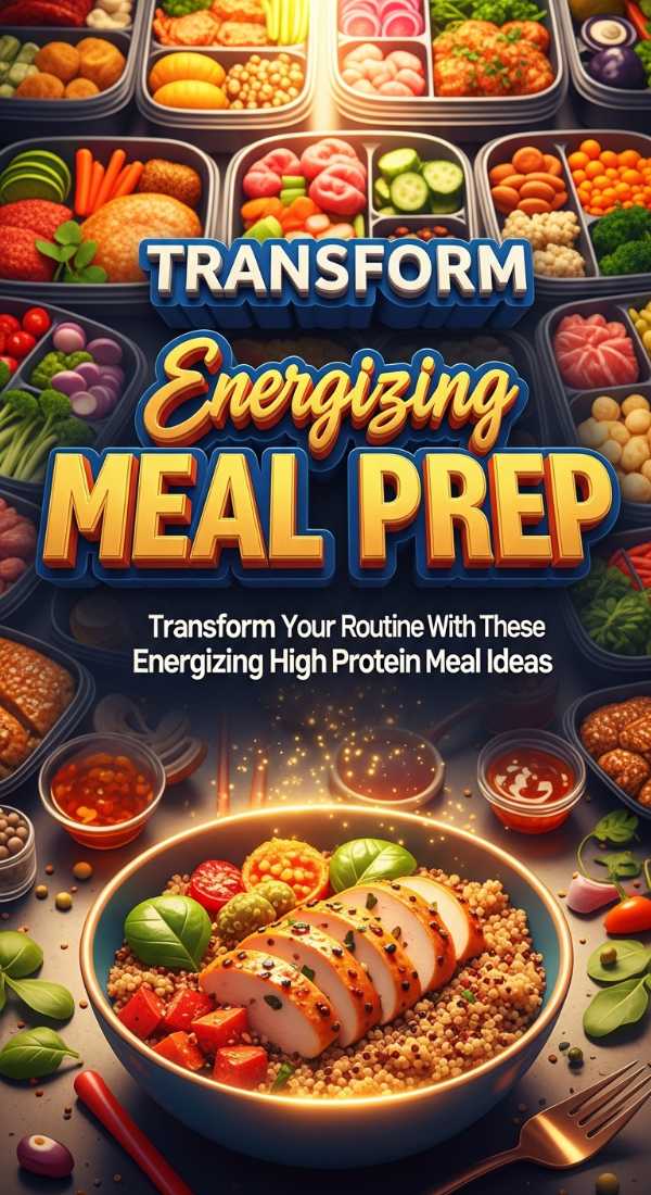 Transform Energizing High Protein Meal Prep