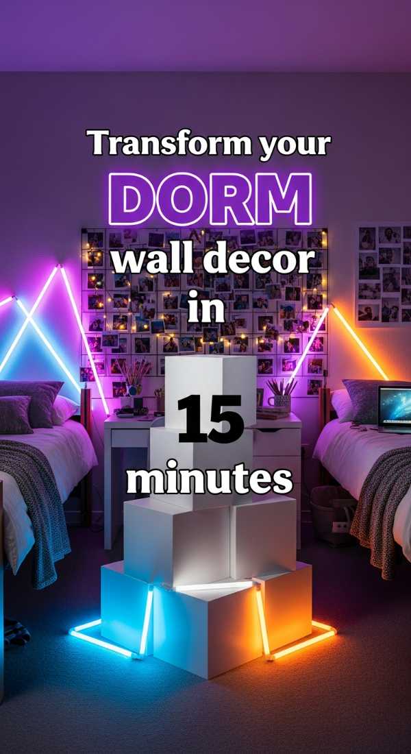 Transform Your Dorm Wall Decor In 15 Minutes 69f32c6000427