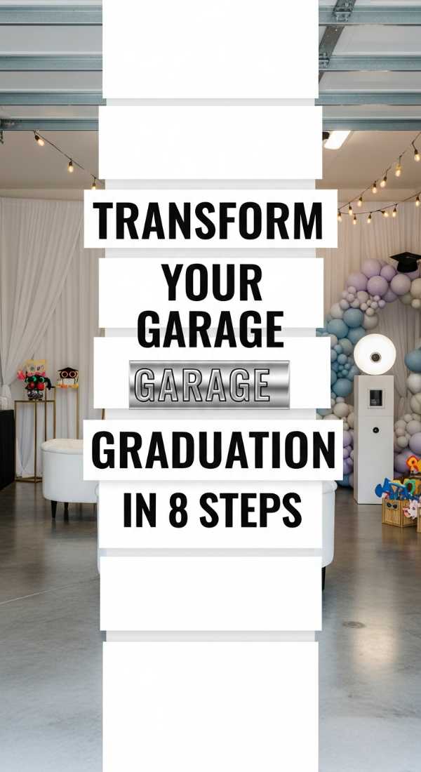 Transform Your Garage For Graduation In 8 Steps 69e60f52a7227