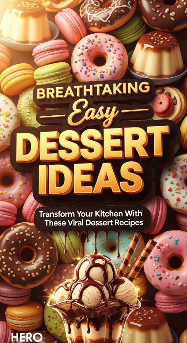 Transform Your Kitchen With These Viral Dessert Recipes 69e707cc242db