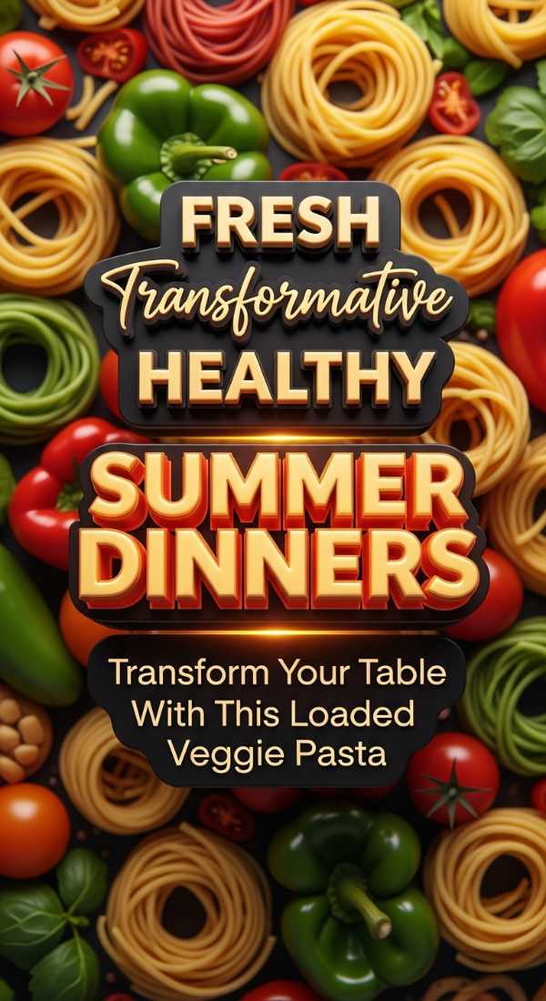 Transform Your Table With This Loaded Veggie Pasta 69e9c3547bf24