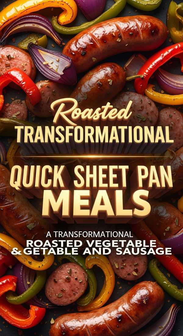 Transformational Roasted Vegetable And Sausage Sheet Pan 69eb90f8a2d0c