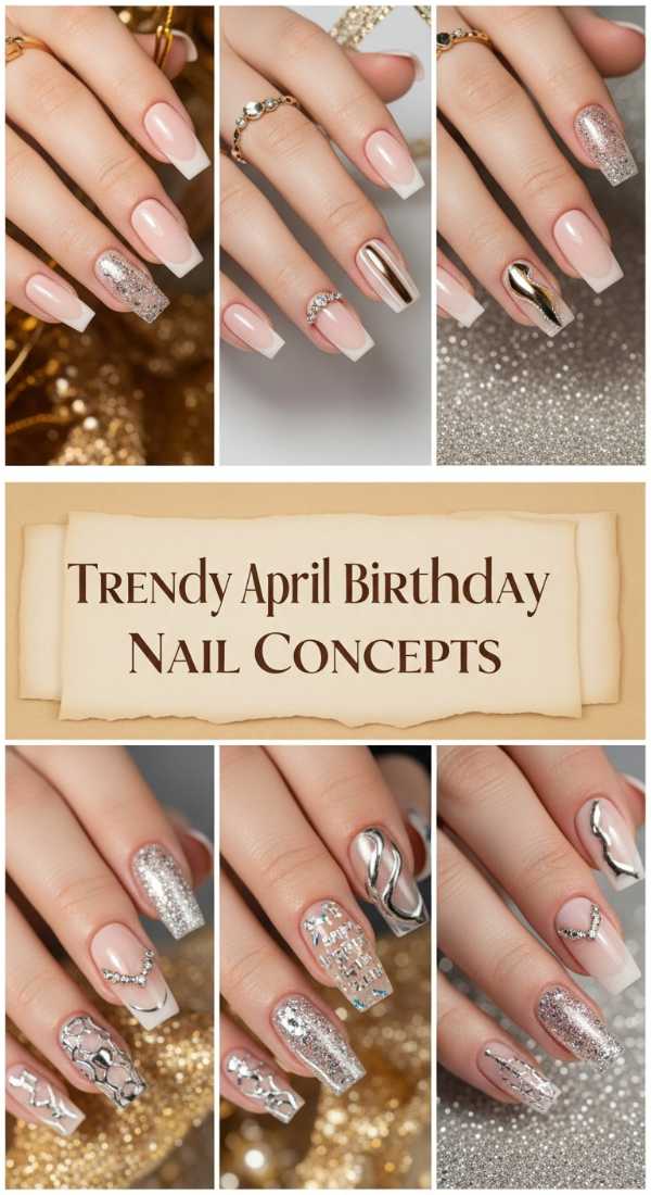 Trendy April Birthday Nail Concepts 69ef3c6713e90