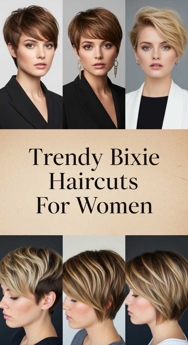 Trendy Bixie Haircuts For Women 69f262dd2f356