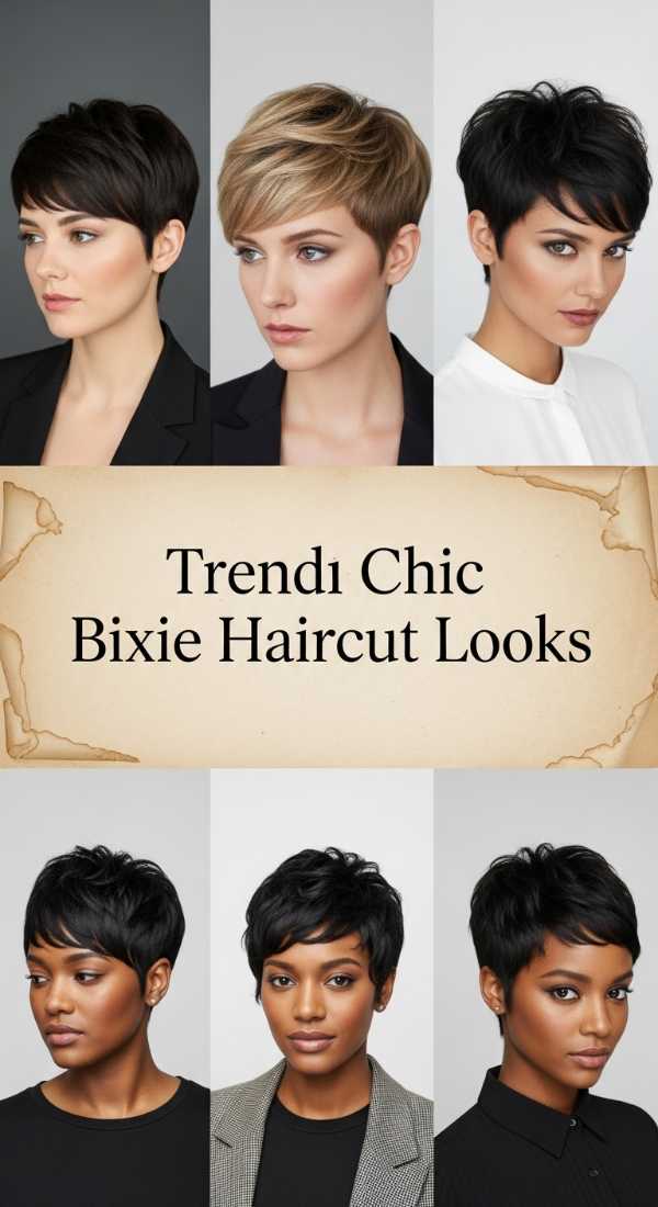 Trendy Chic Bixie Haircut Looks 69ee5309cf026