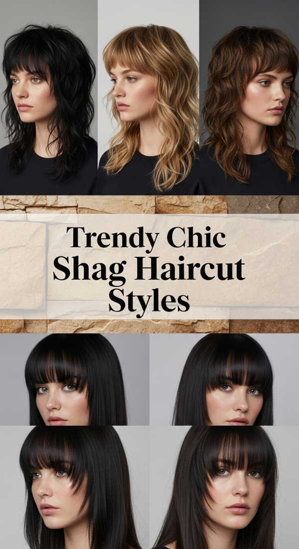 Trendy Chic Shag Haircut Styles 69e742d7d9d67