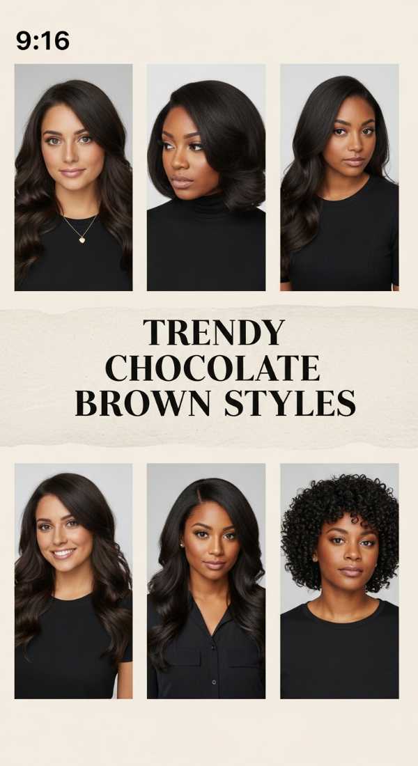 Trendy Chocolate Brown Styles 69eceda9519e3