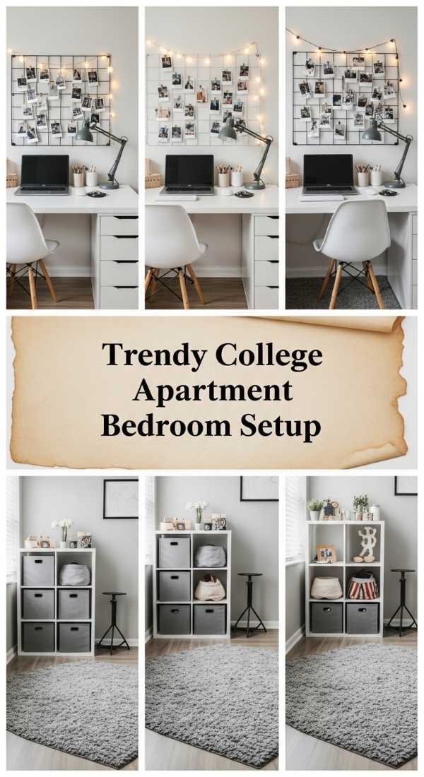 Trendy College Apartment Bedroom Setup 69ea60b104b78