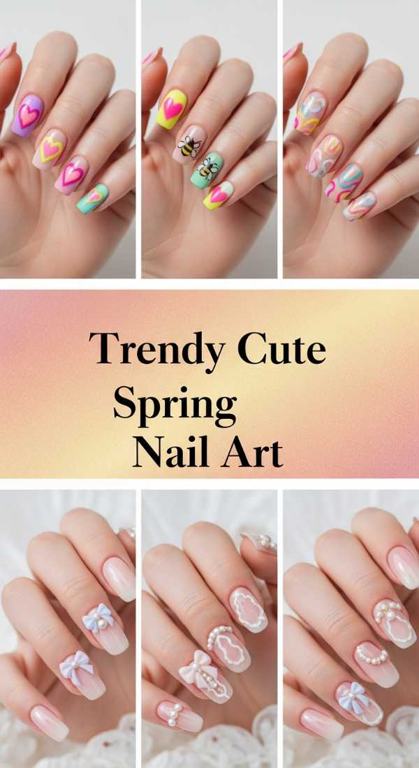Trendy Cute Spring Nail Art 69f2495e81469