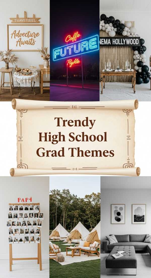 Trendy High School Grad Themes 69df234eb5034