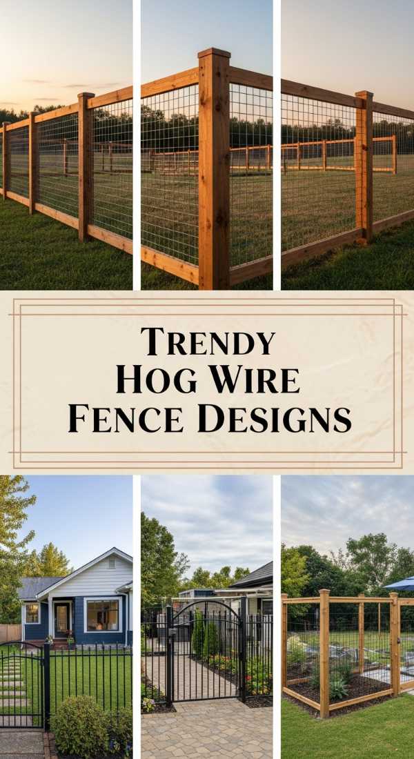 Trendy Hog Wire Fence Designs 69ea60b4a8af2