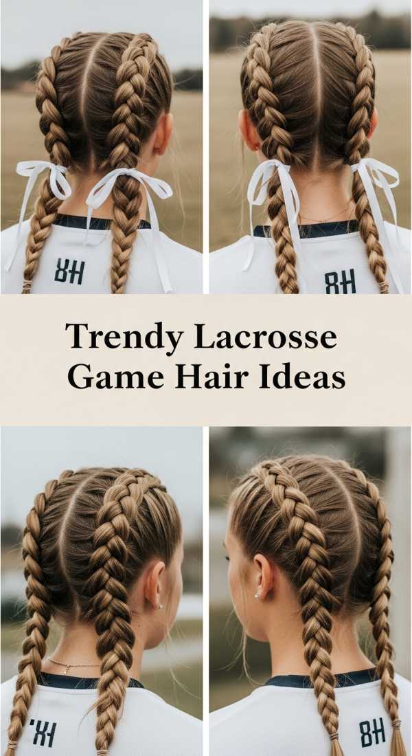 Trendy Lacrosse Game Hair Ideas