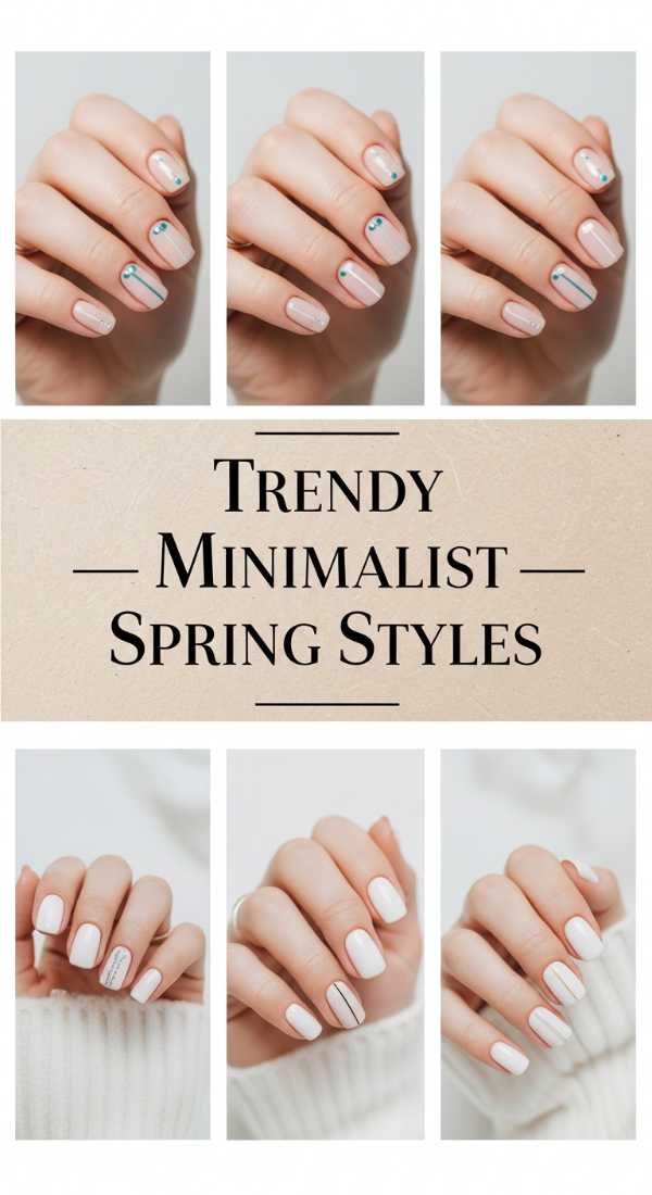 Trendy Minimalist Spring Styles