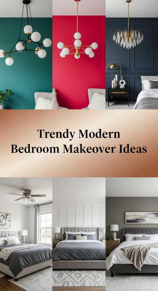 Trendy Modern Bedroom Makeover Ideas 69e3b6eb081de