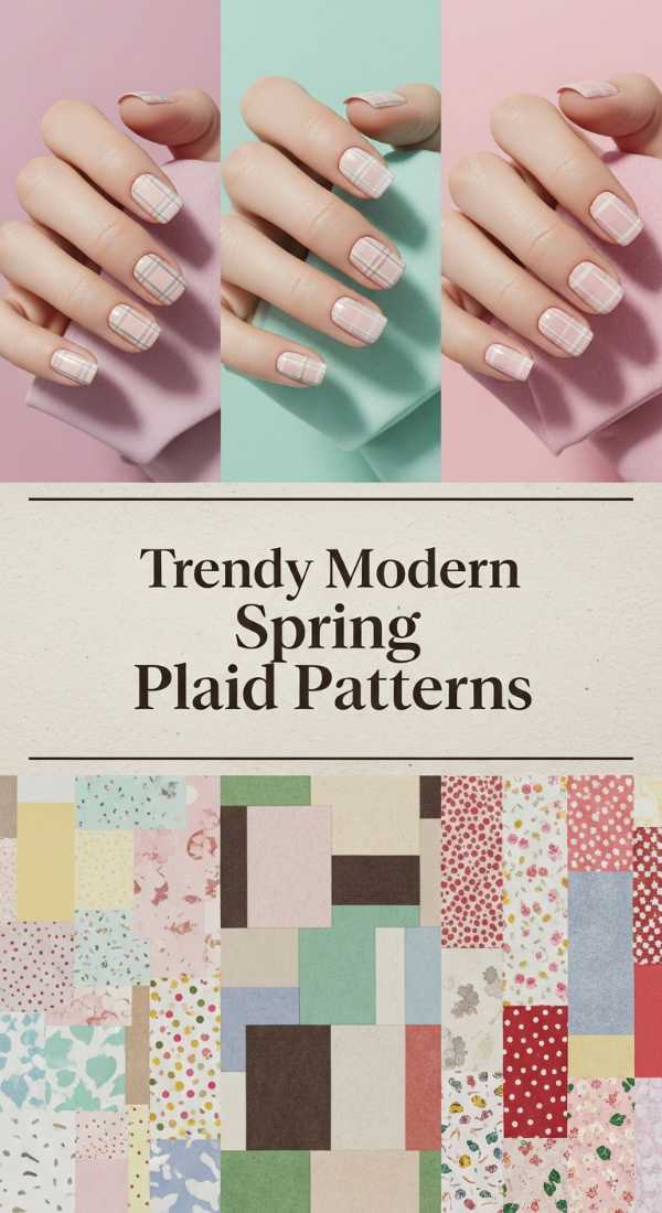 Trendy Modern Spring Plaid Patterns 69e5f3f39b7f4