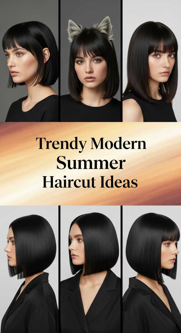 Trendy Modern Summer Haircut Ideas 69ef4a2c23460