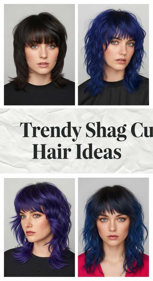 Trendy Shag Cut Hair Ideas 69ef4a40d2a25