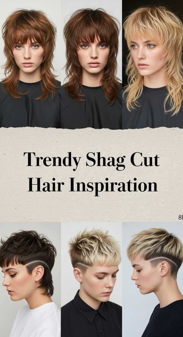 Trendy Shag Cut Hair Inspiration 69ee51ca87e56