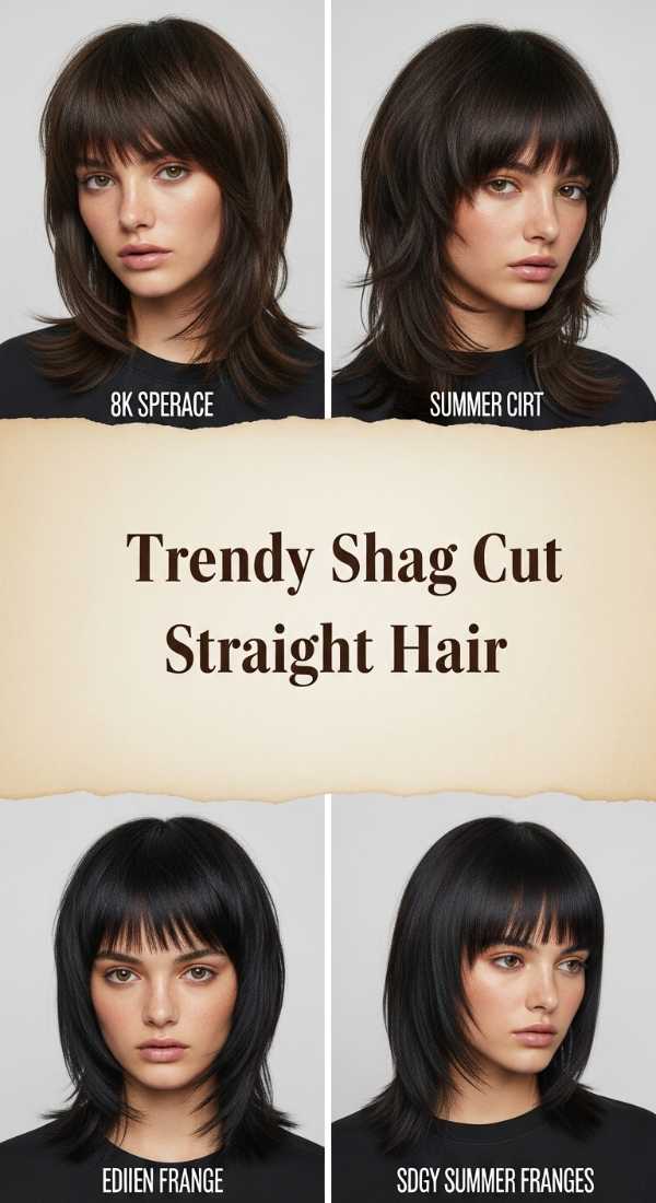 Trendy Shag Cut Straight Hair 69f33d87d3e96
