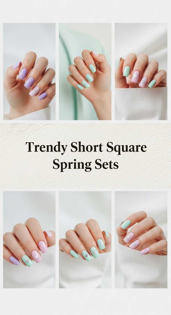 Trendy Short Square Spring Sets 69df1ba7f2550