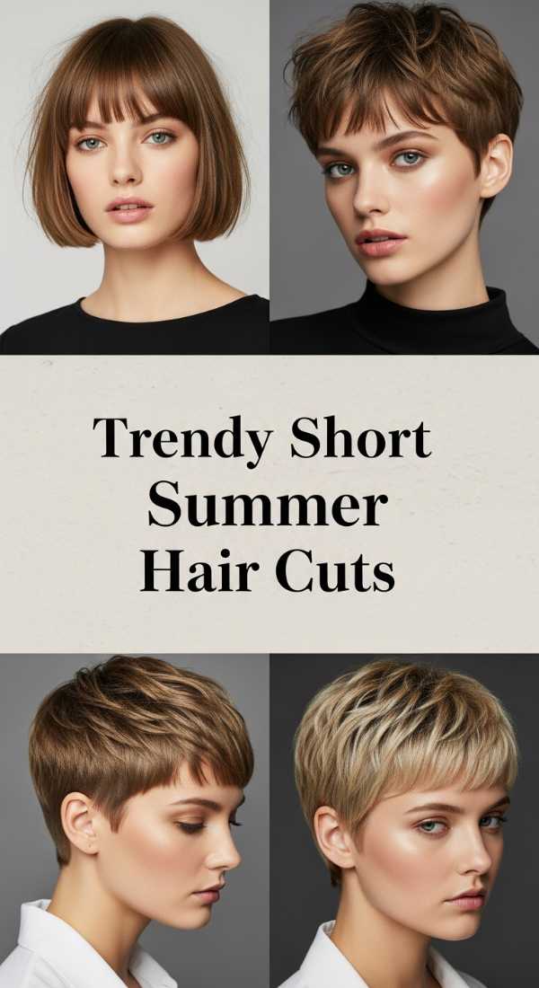 Trendy Short Summer Hair Cuts 69ef4a33d8638
