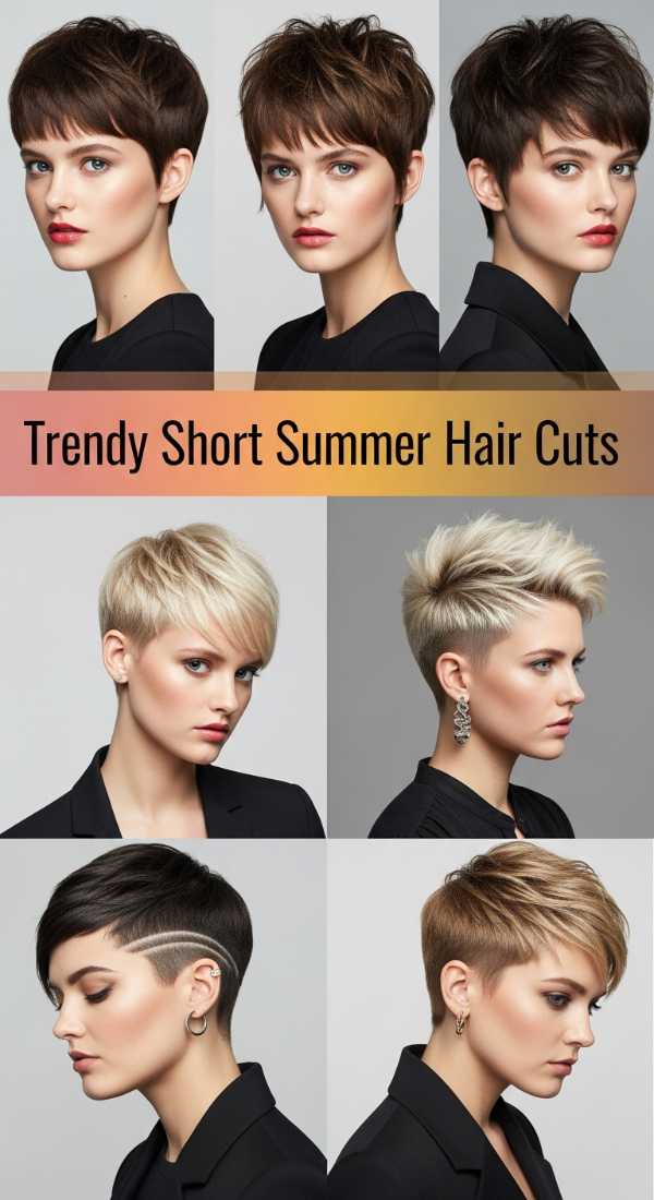 Trendy Short Summer Hair Cuts 69f261df2c499