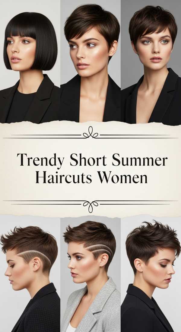 Trendy Short Summer Haircuts Women 69f33cbb2af1b