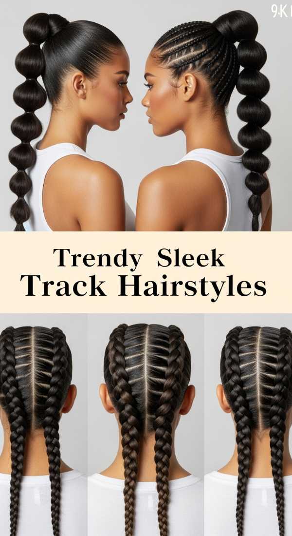 Trendy Sleek Track Hairstyles 69eb96775b7aa